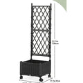 Self-Watering Trellis Planter Box