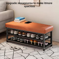 Cushioned Shoe Bench & Storage Stool