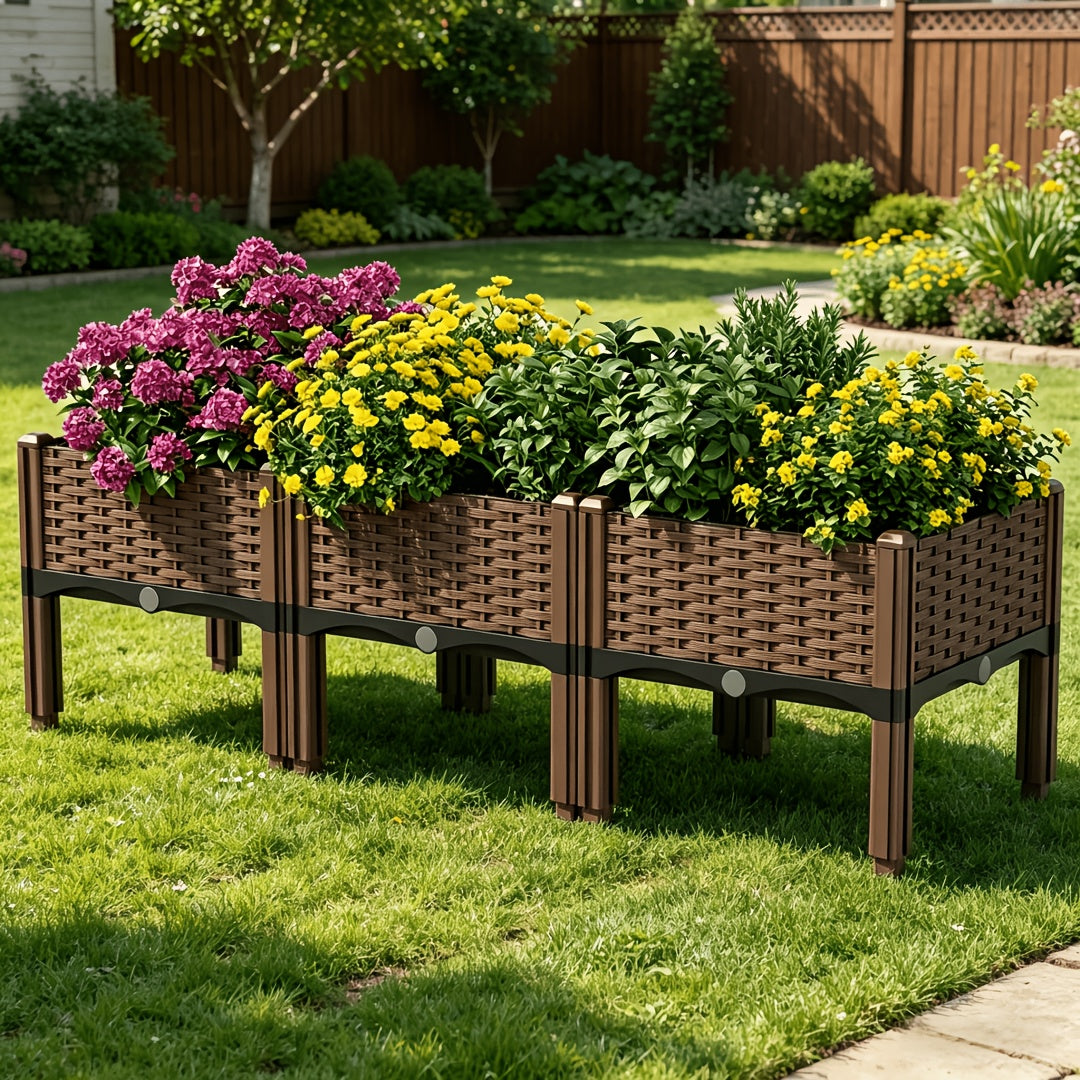 Elevated Raised Garden Bed Planter Box