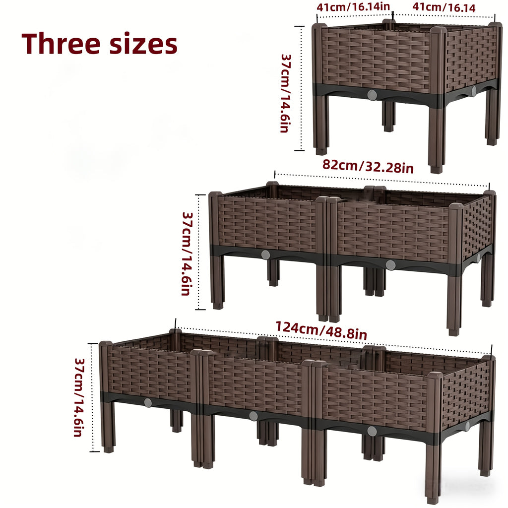 Elevated Raised Garden Bed Planter Box