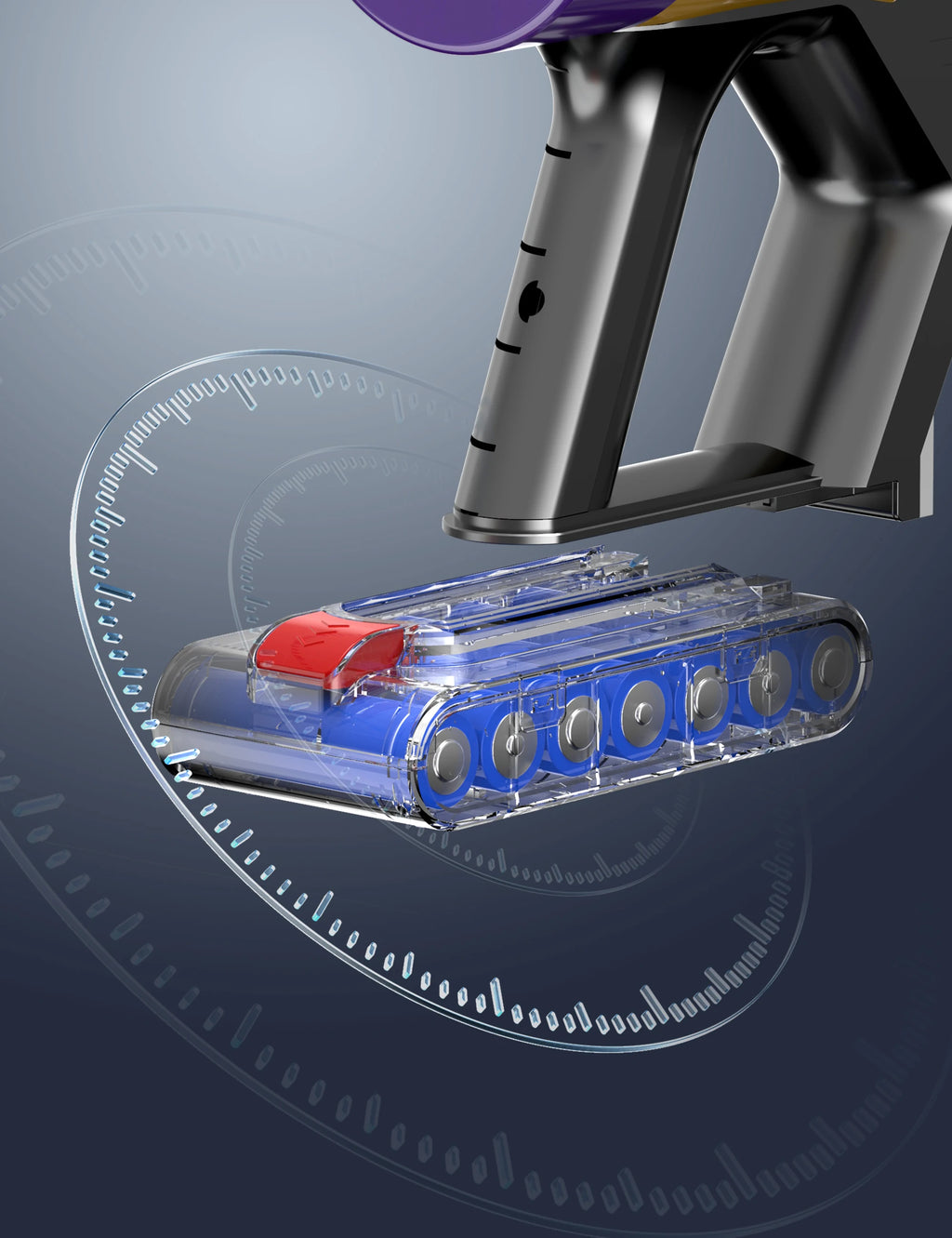 Cordless Stick Vacuum Cleaner 550W