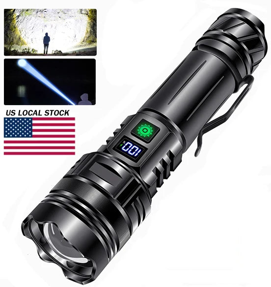 Rechargeable LED Tactical Flashlight