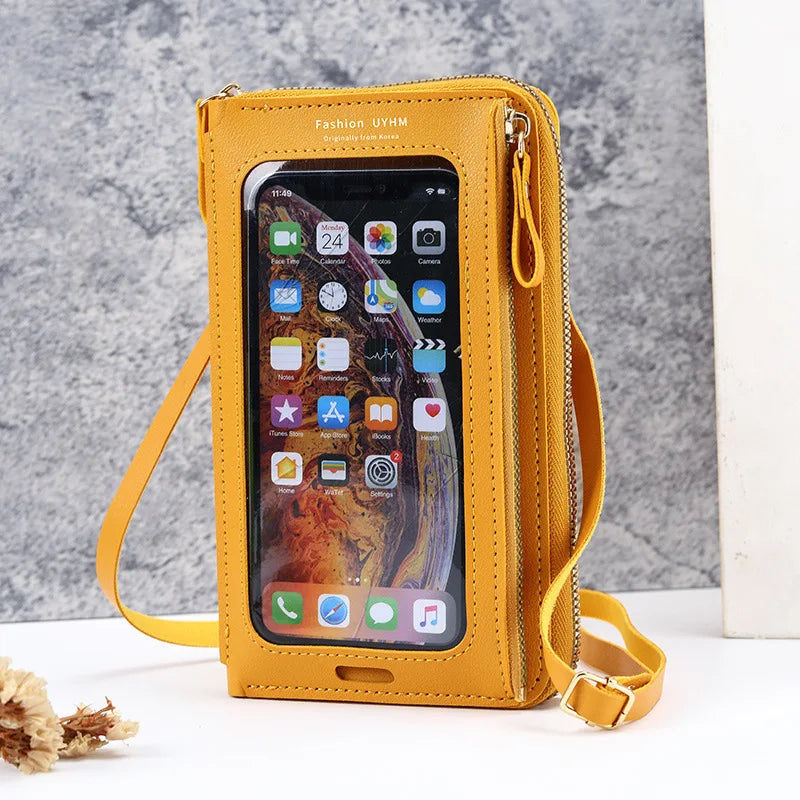 Women's Anti-Theft Touchscreen Phone Purse