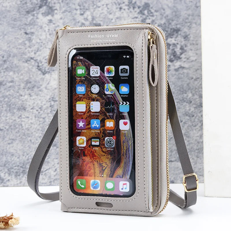 Women's Anti-Theft Touchscreen Phone Purse