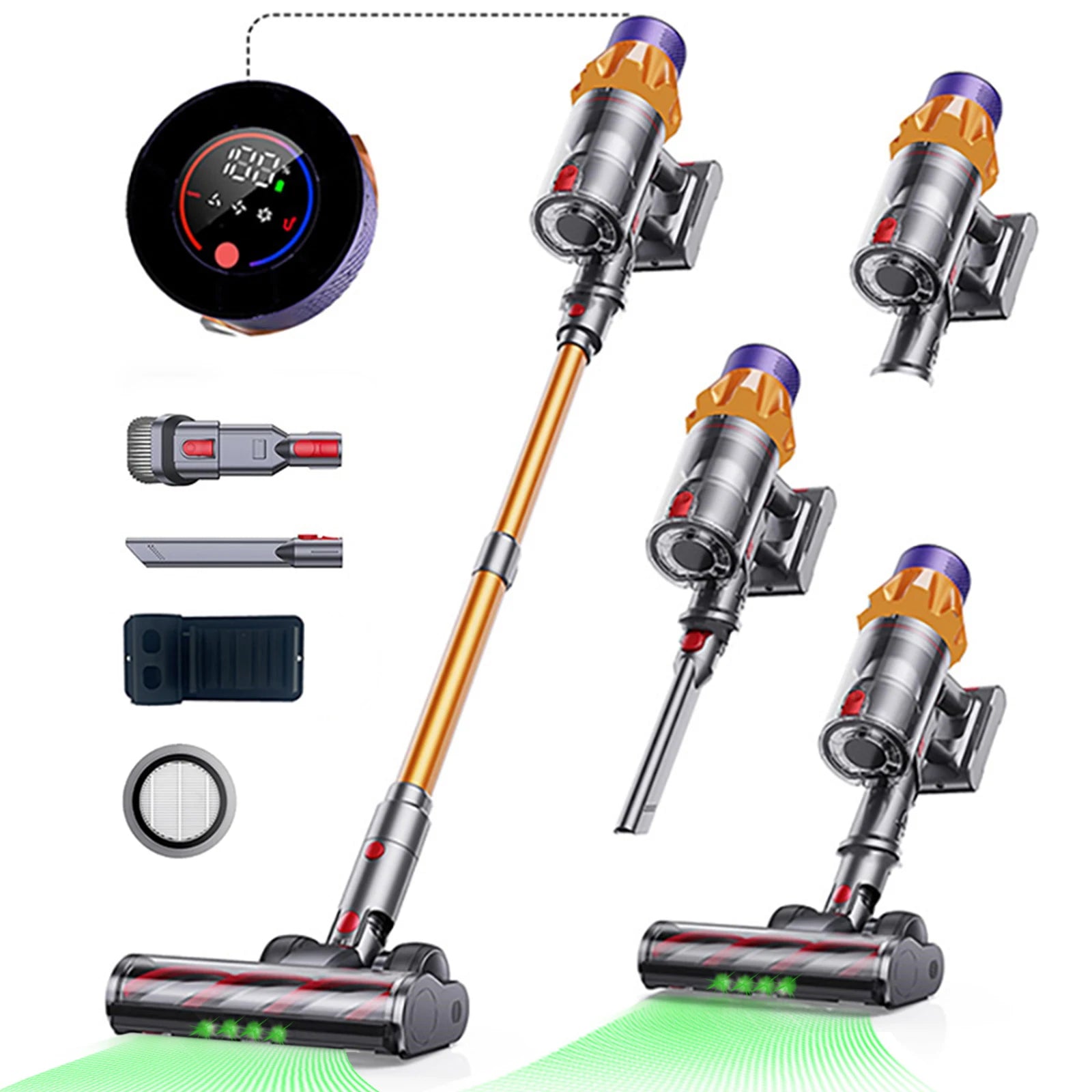 Cordless Stick Vacuum Cleaner 550W