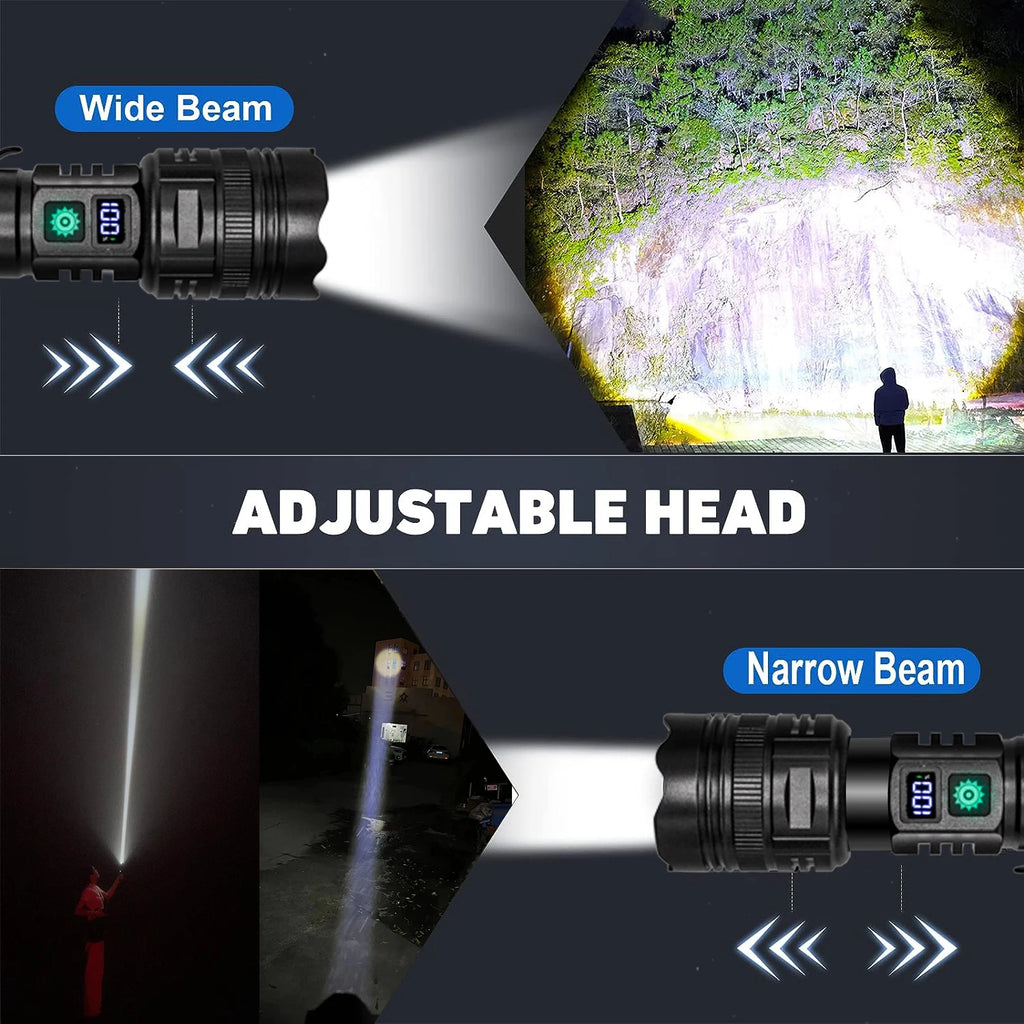 Rechargeable LED Tactical Flashlight