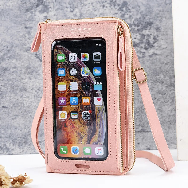 Women's Anti-Theft Touchscreen Phone Purse