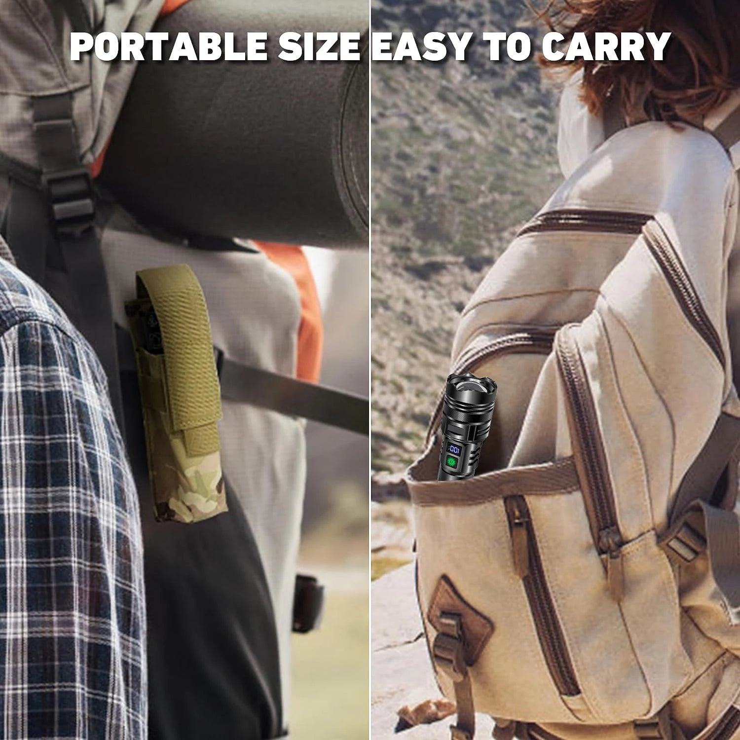 Rechargeable LED Tactical Flashlight