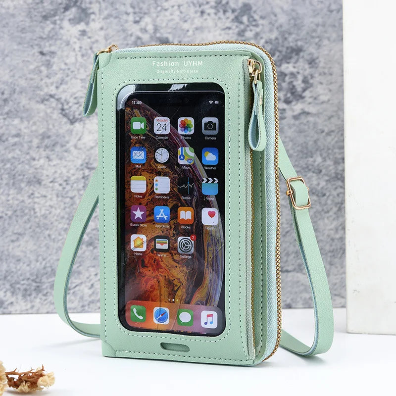 Women's Anti-Theft Touchscreen Phone Purse