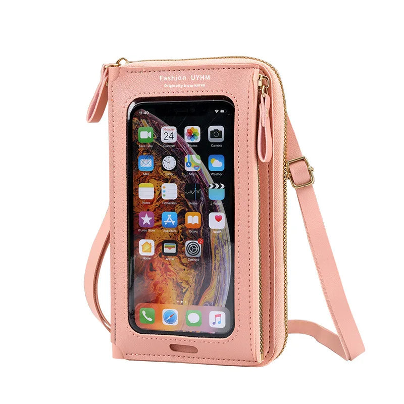 Women's Anti-Theft Touchscreen Phone Purse