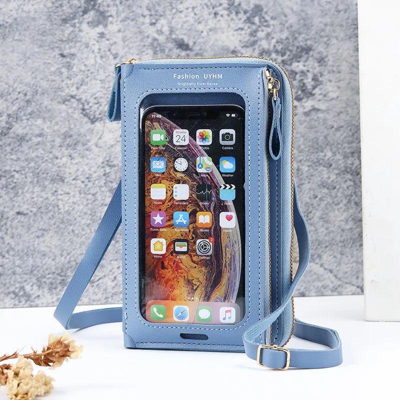 Women's Anti-Theft Touchscreen Phone Purse
