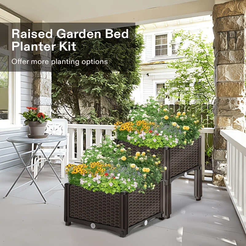 Elevated Raised Garden Bed Planter Box