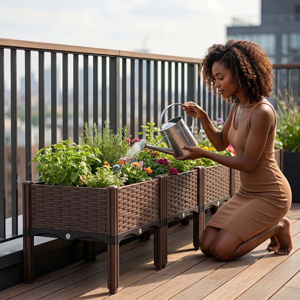 Elevated Raised Garden Bed Planter Box