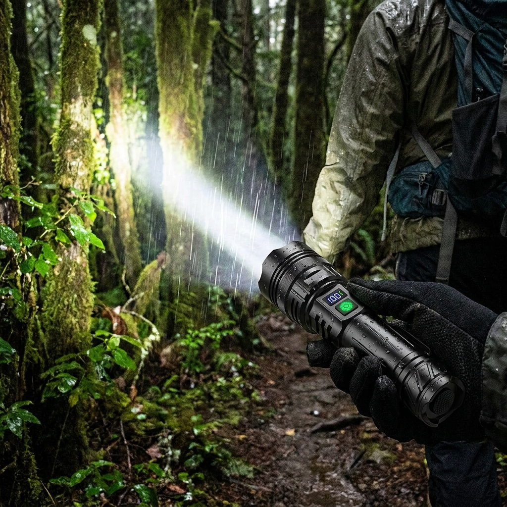 LED Flashlight Torch lifestyle