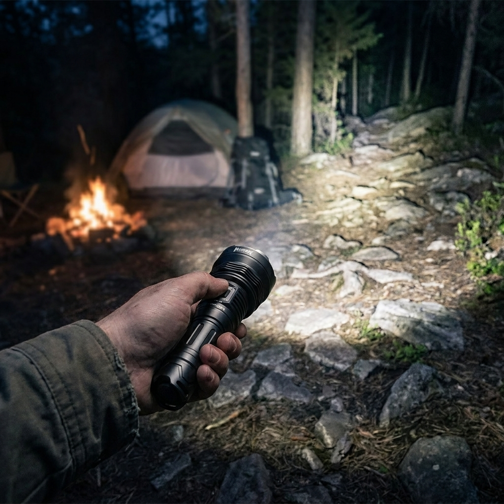 T102 Flashlight lifestyle
