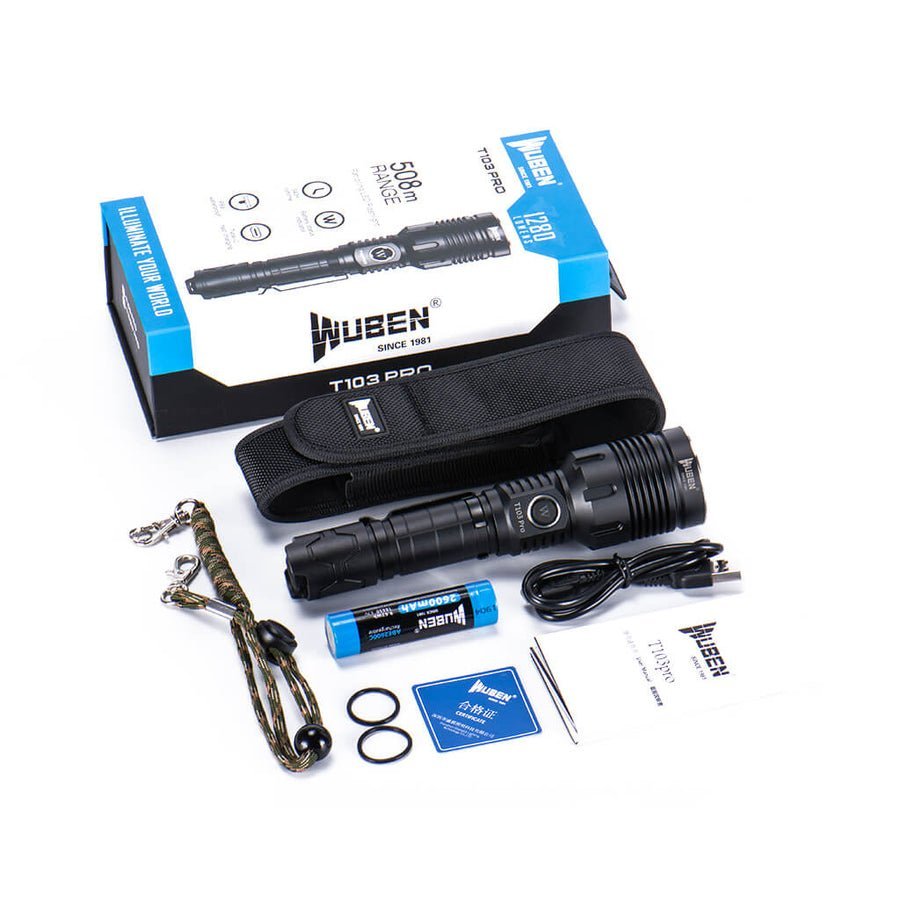 T103 Pro Tactical Flashlight